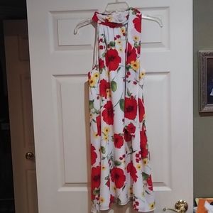 Floral sleeveless dress